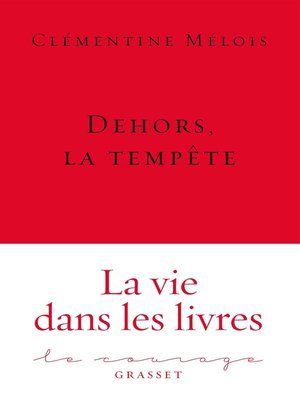 cover image of Dehors, la tempête